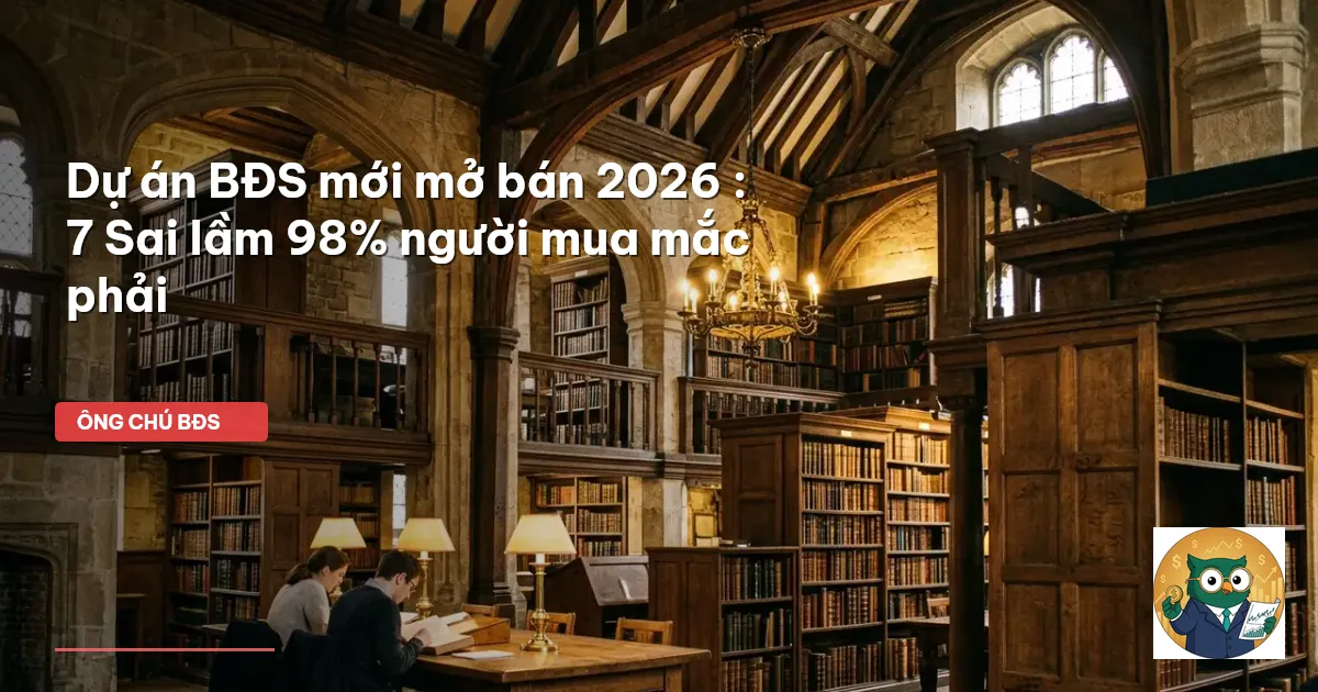 dự án BĐS mới 2026