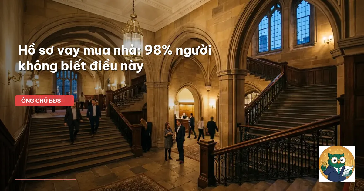 hồ sơ vay mua nhà