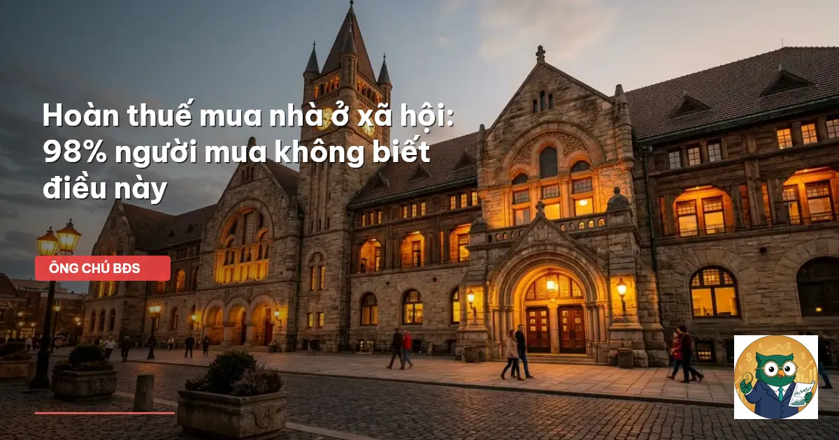 hoàn thuế nhà ở xã hội