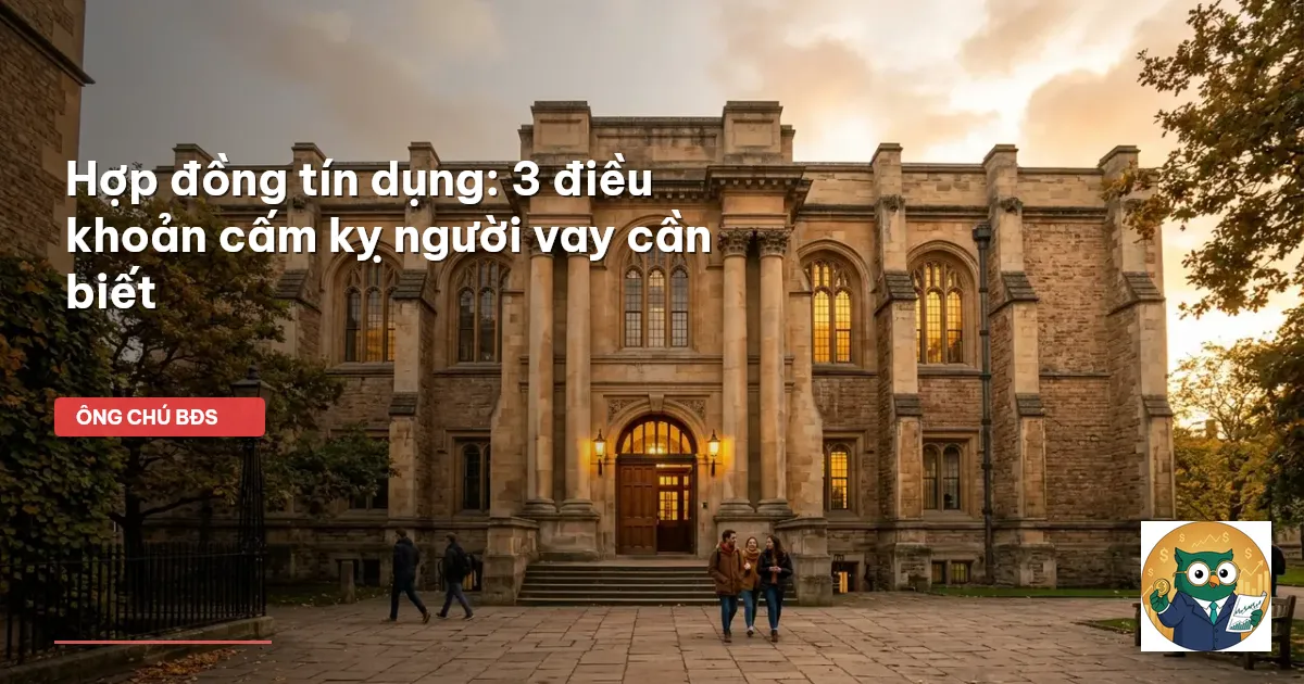 hợp đồng tín dụng