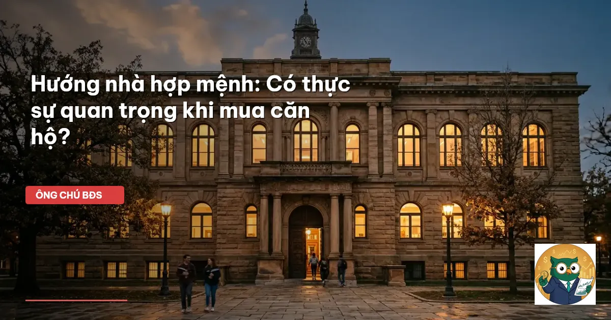hướng nhà chung cư