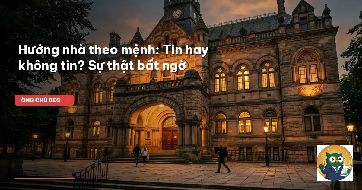 hướng nhà theo mệnh