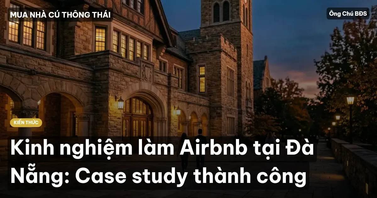 Kinh nghiệm làm Airbnb tại Đà Nẵng: Case study thành công