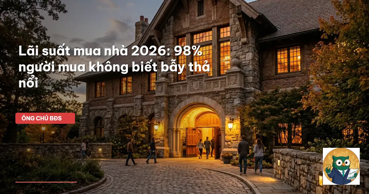 lãi suất vay mua nhà