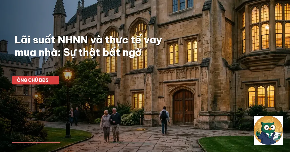 lãi suất vay mua nhà