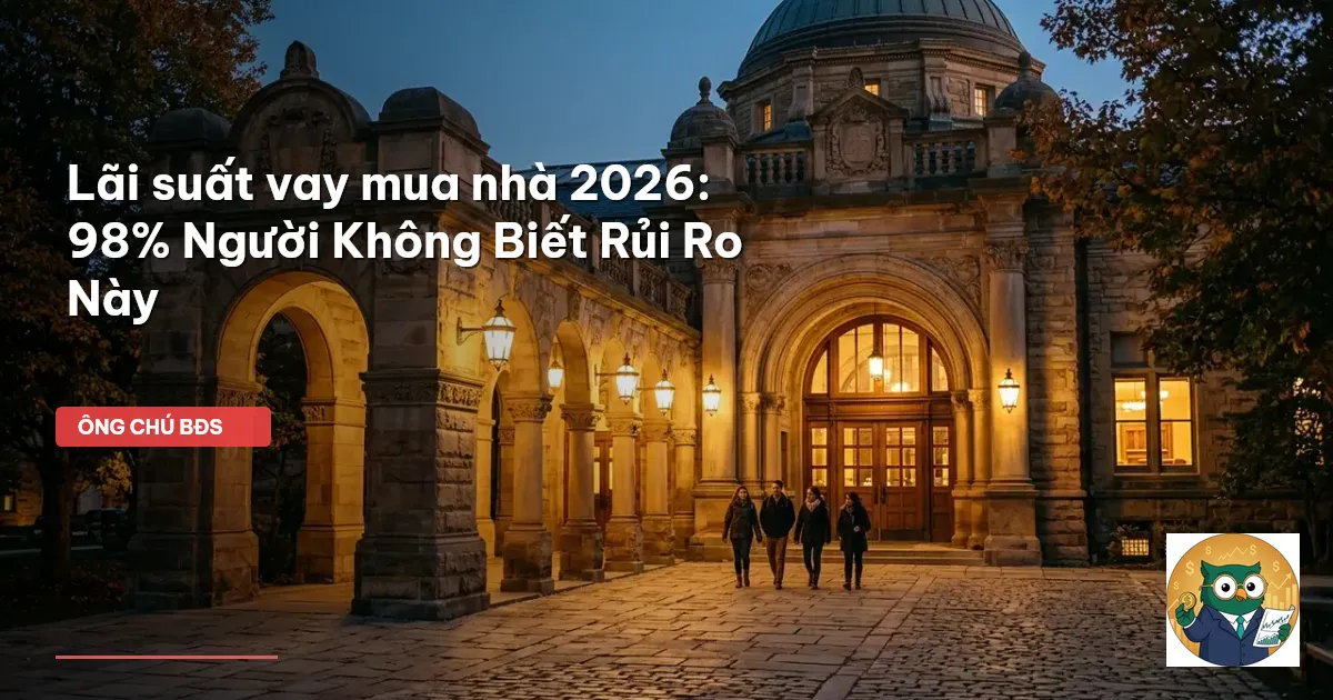 lãi suất vay mua nhà