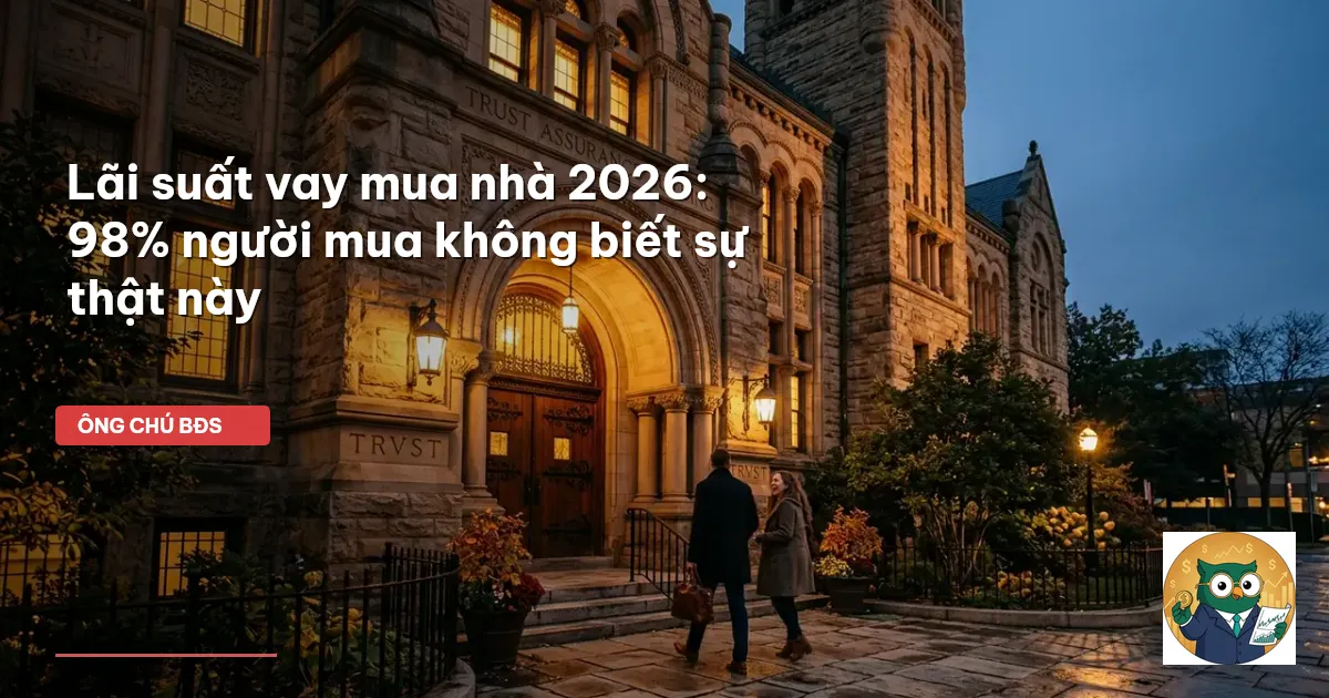 lãi suất vay mua nhà 2026