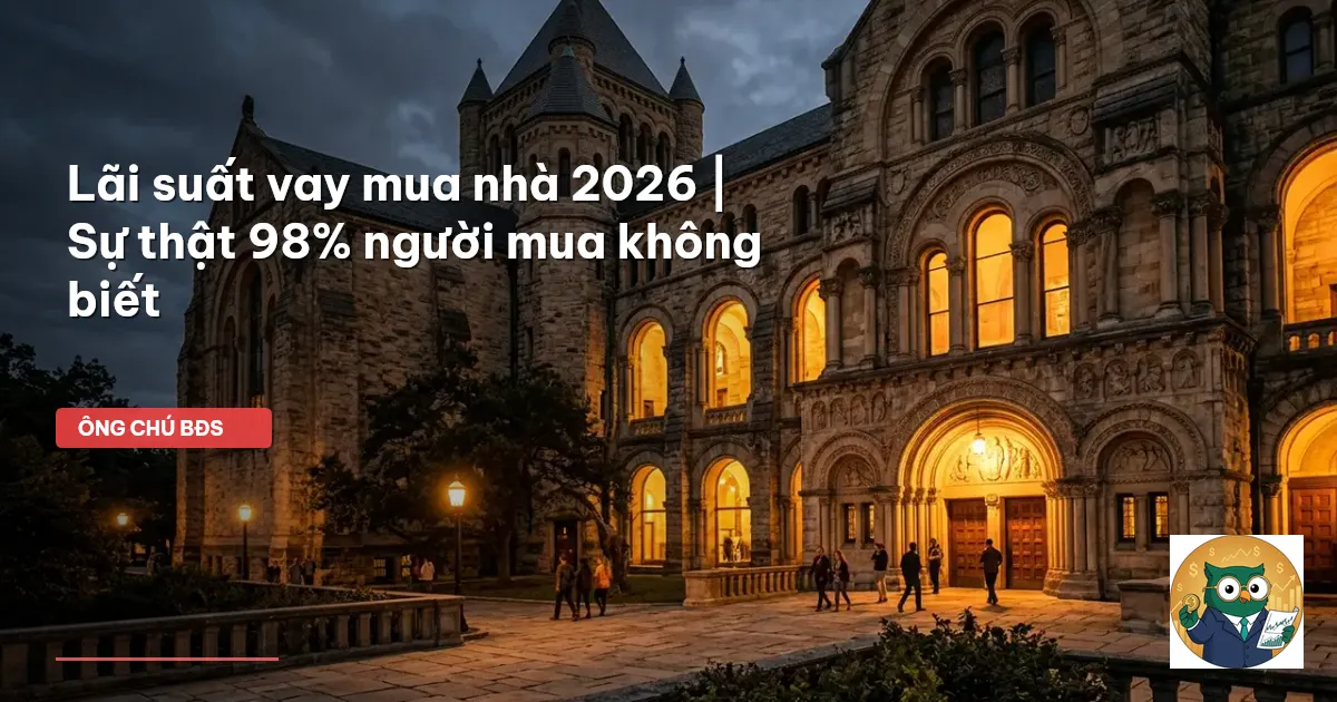 lãi suất vay mua nhà 2026