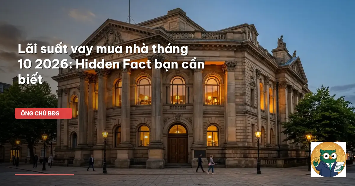 lãi suất vay mua nhà