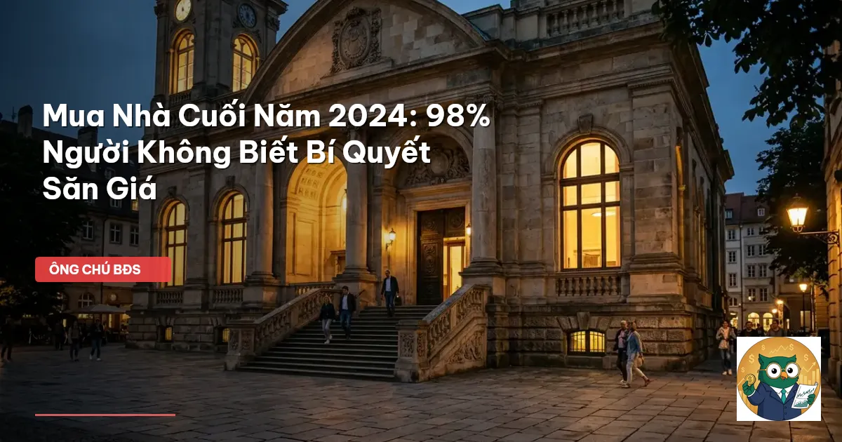 mua nhà cuối năm 2024