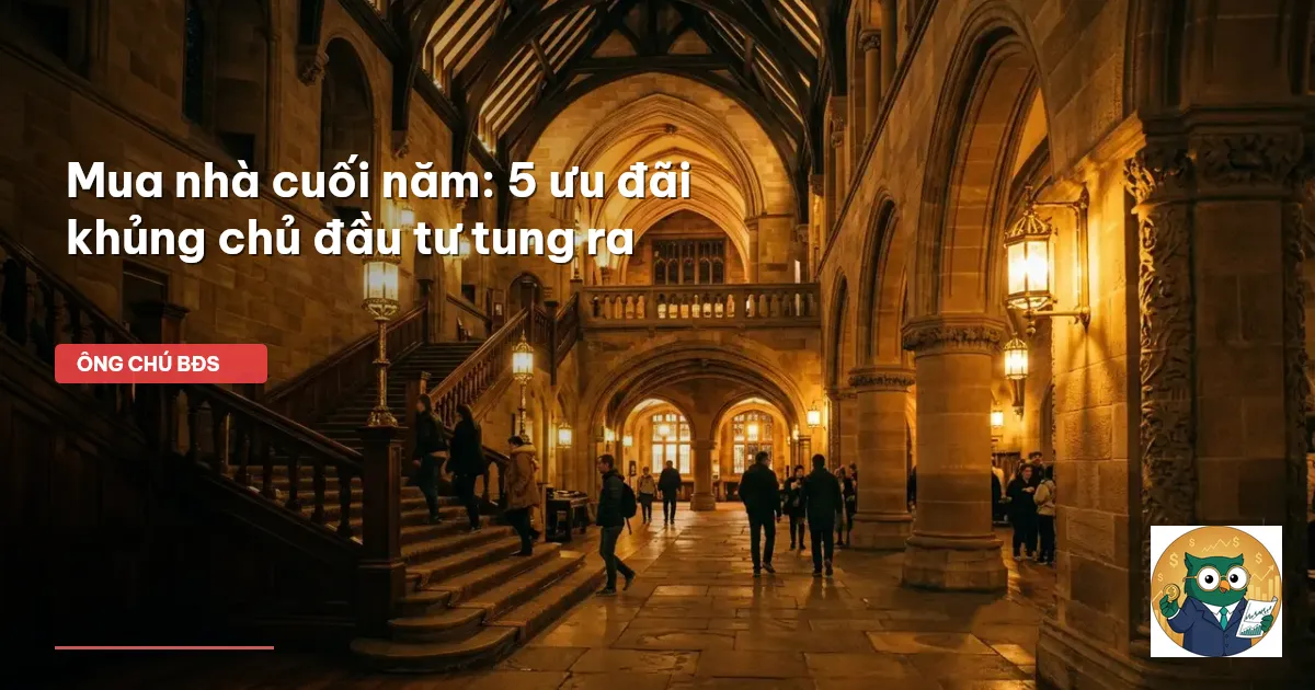 mua nhà cuối năm