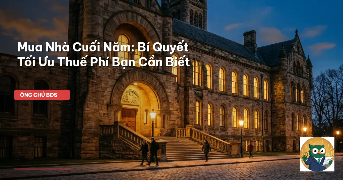 mua nhà cuối năm