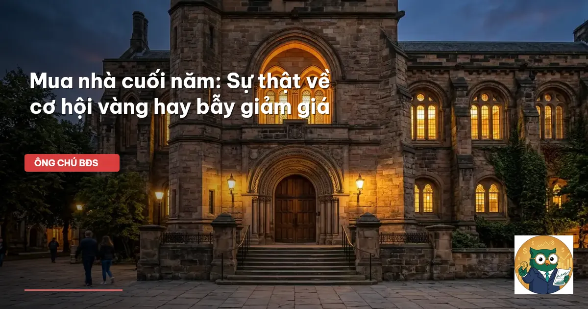mua nhà cuối năm