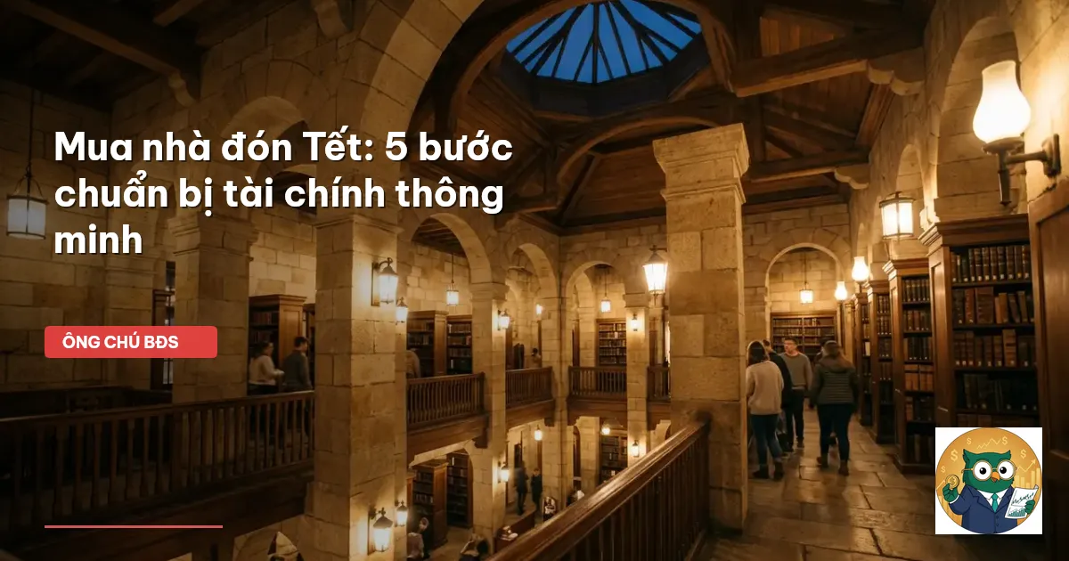 mua nhà đón Tết