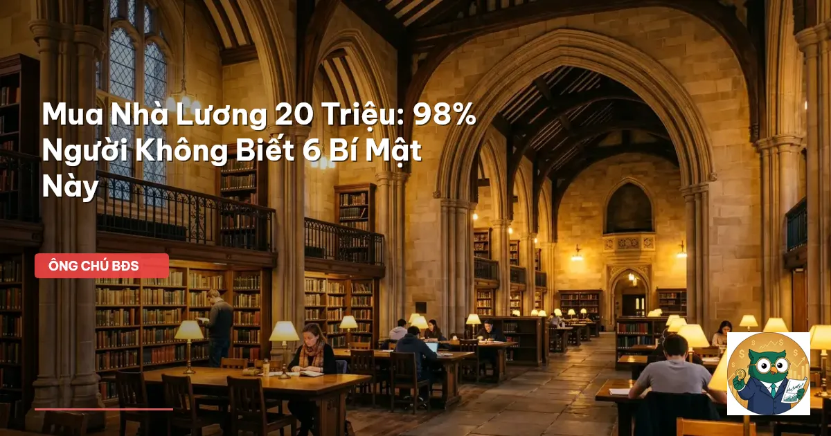 mua nhà lương 20 triệu