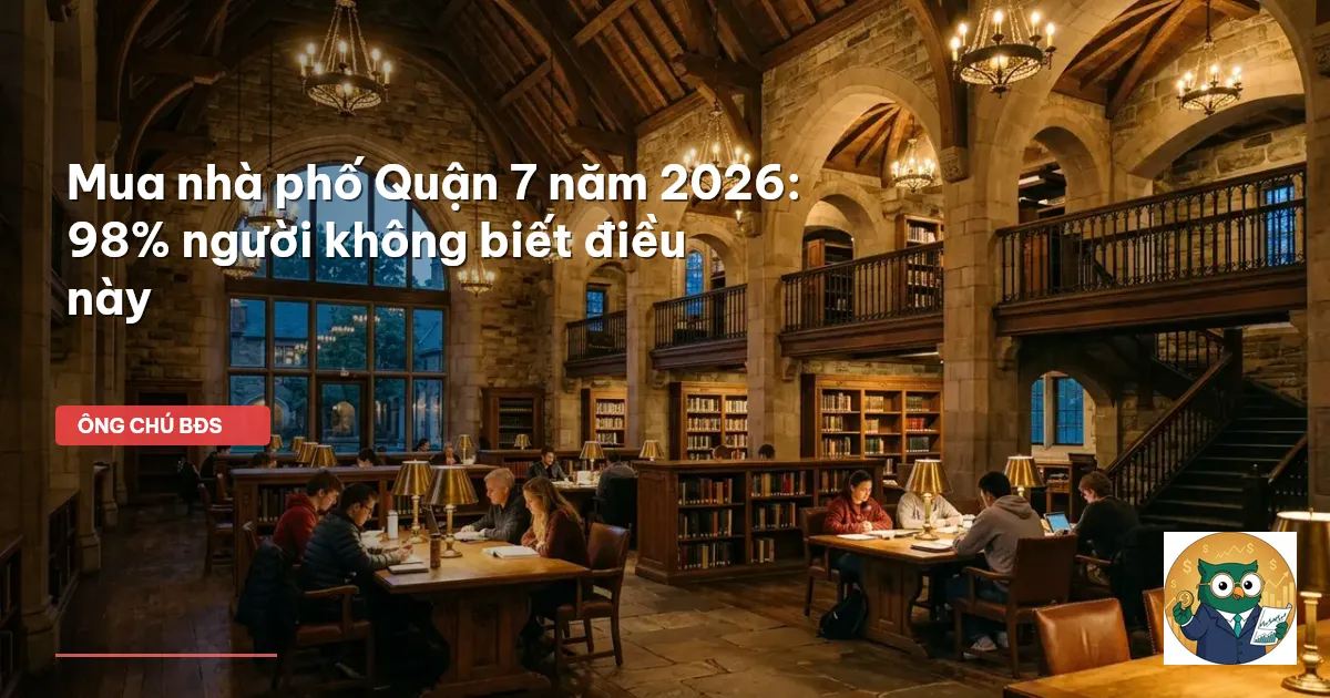 mua nhà phố Quận 7