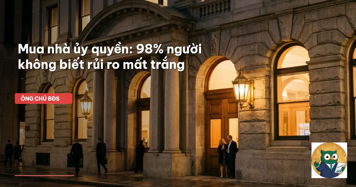 mua nhà ủy quyền