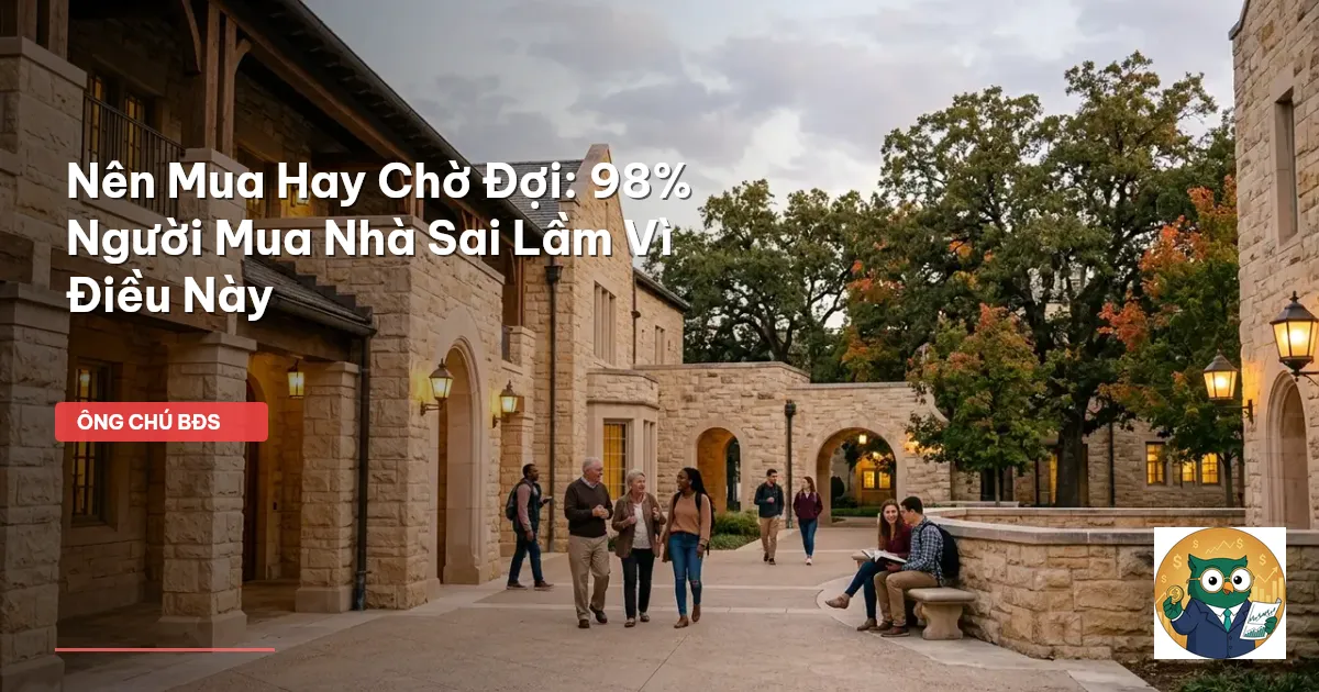 nên mua nhà hay chờ