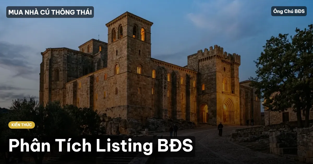 Phân Tích Listing BĐS