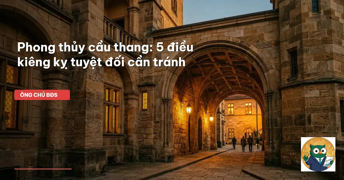 phong thủy cầu thang