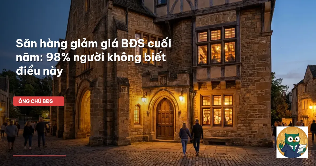 mua nhà cuối năm
