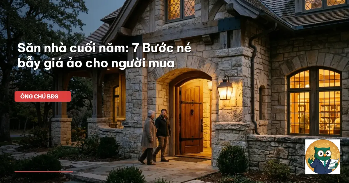 săn nhà cuối năm