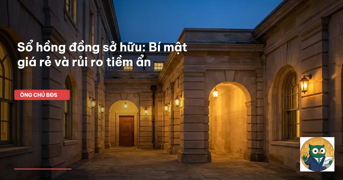 sổ hồng đồng sở hữu
