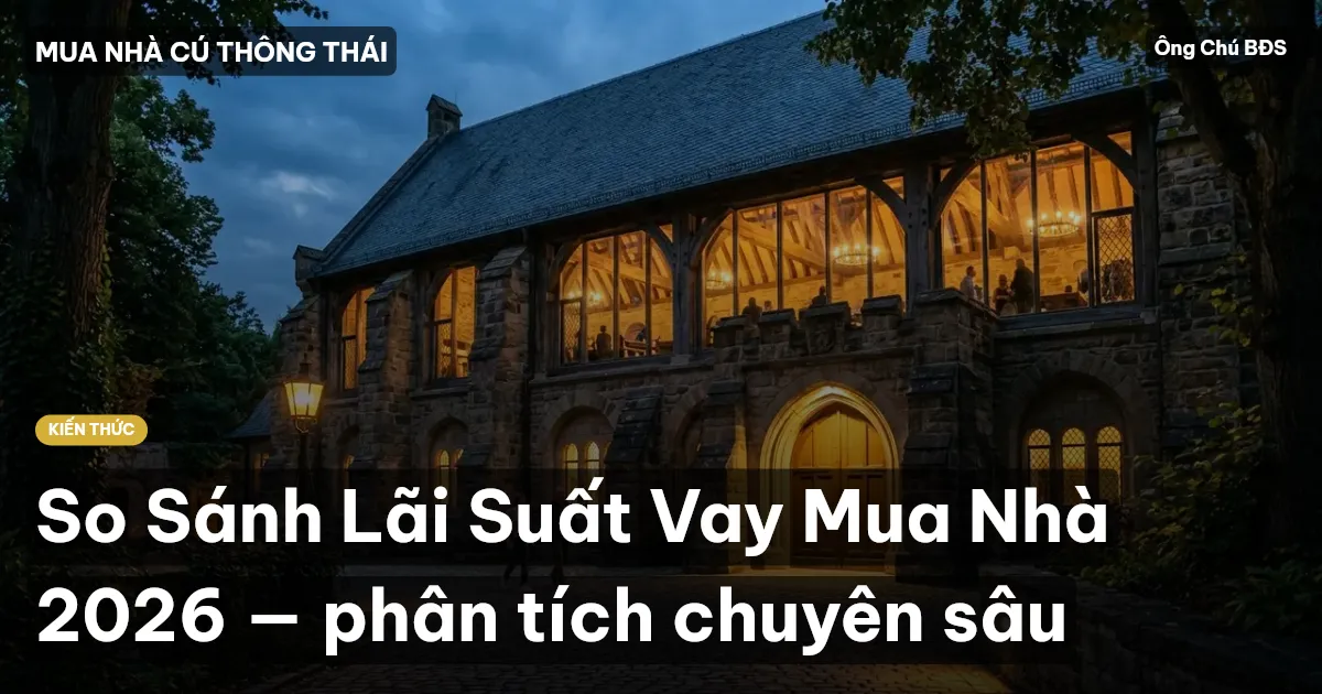 So Sánh Lãi Suất Vay Mua Nhà 2026 — phân tích chuyên sâu