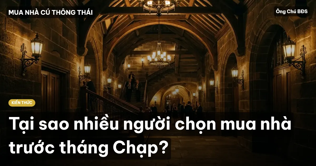 Tại sao nhiều người chọn mua nhà trước tháng Chạp?