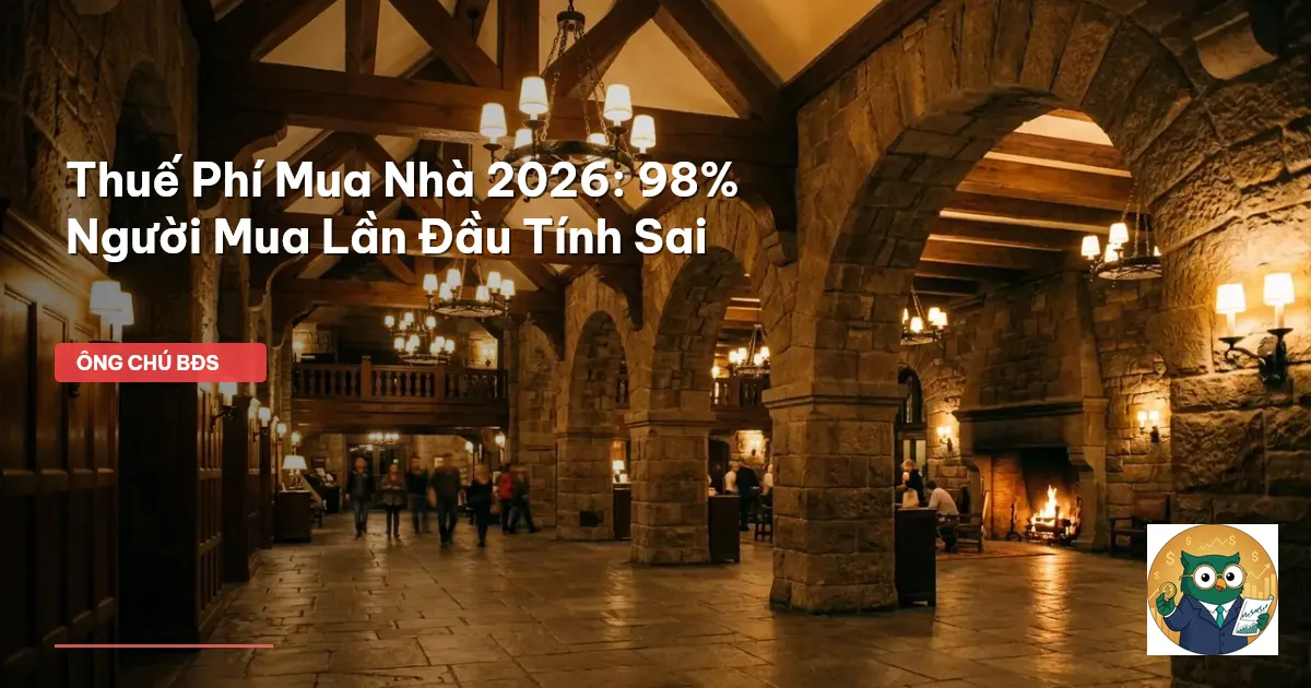thuế phí mua nhà 2026