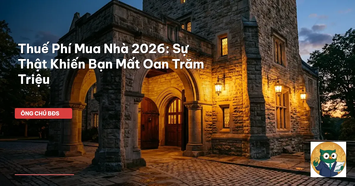 thuế phí mua nhà 2026
