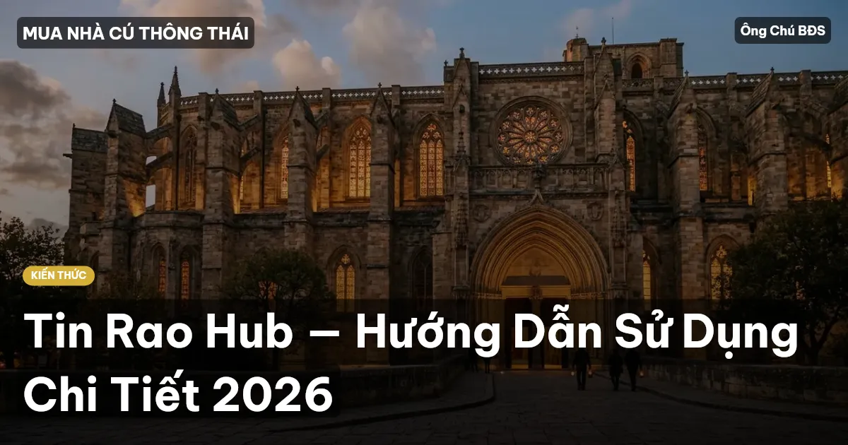 Tin Rao Hub — Hướng Dẫn Sử Dụng Chi Tiết 2026