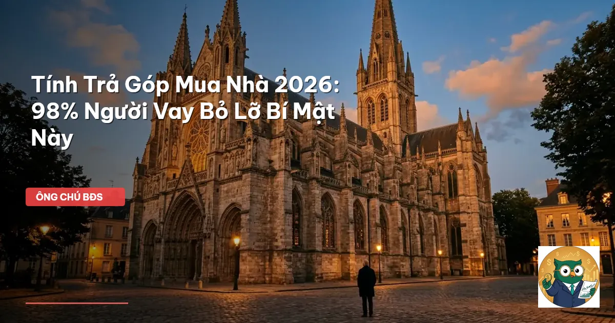 tính trả góp mua nhà