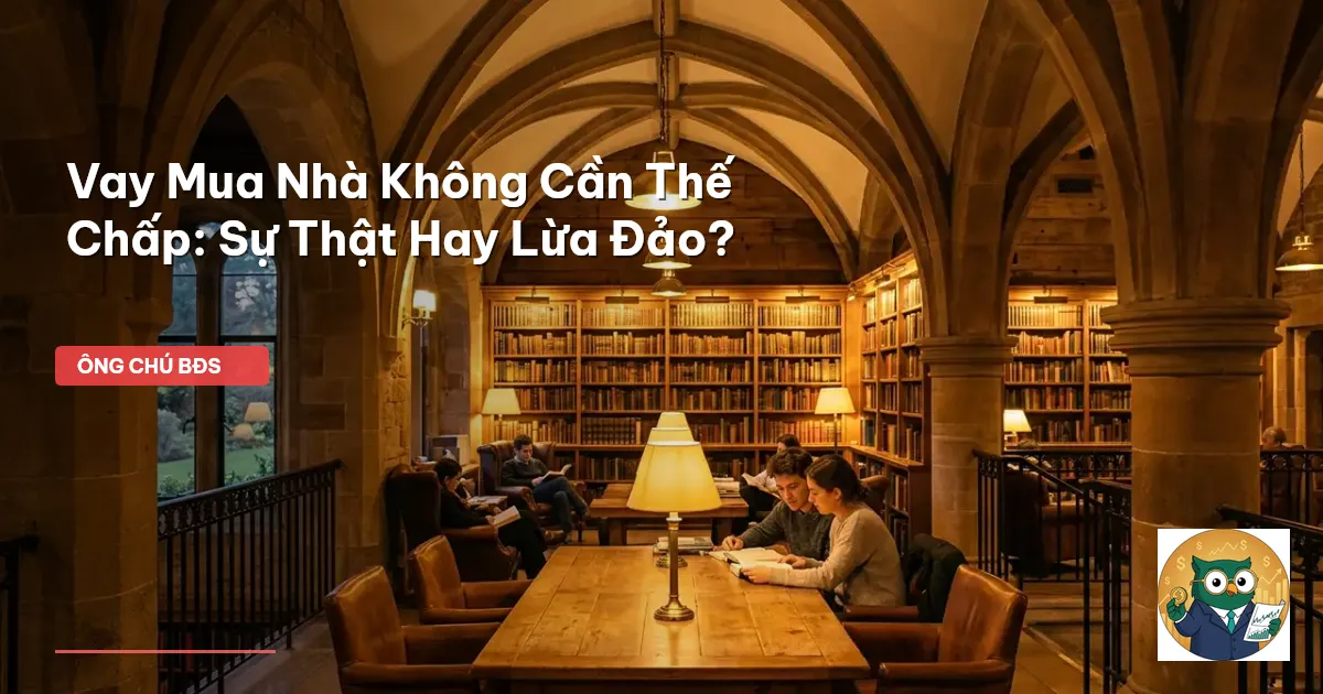 vay mua nhà không thế chấp