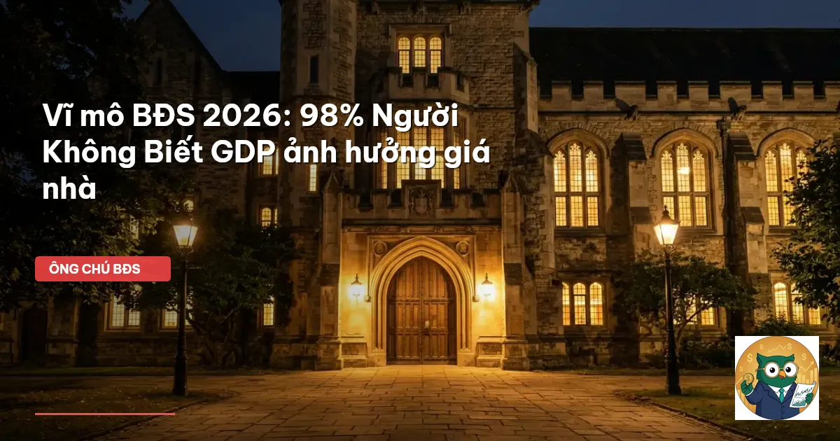 vĩ mô bất động sản 2026