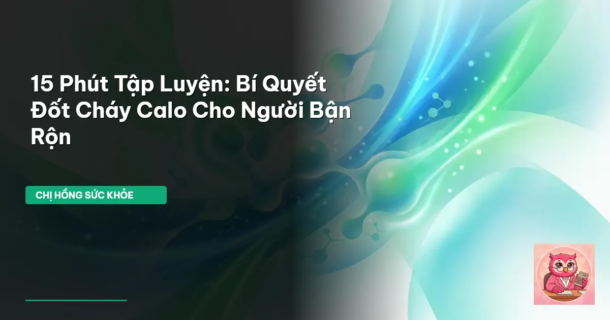 tập luyện cho người bận rộn