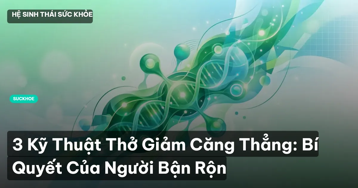 cách giảm stress