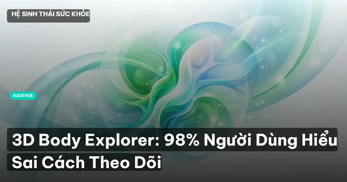 3D Body Explorer: 98% Người Dùng Hiểu Sai Cách Theo Dõi