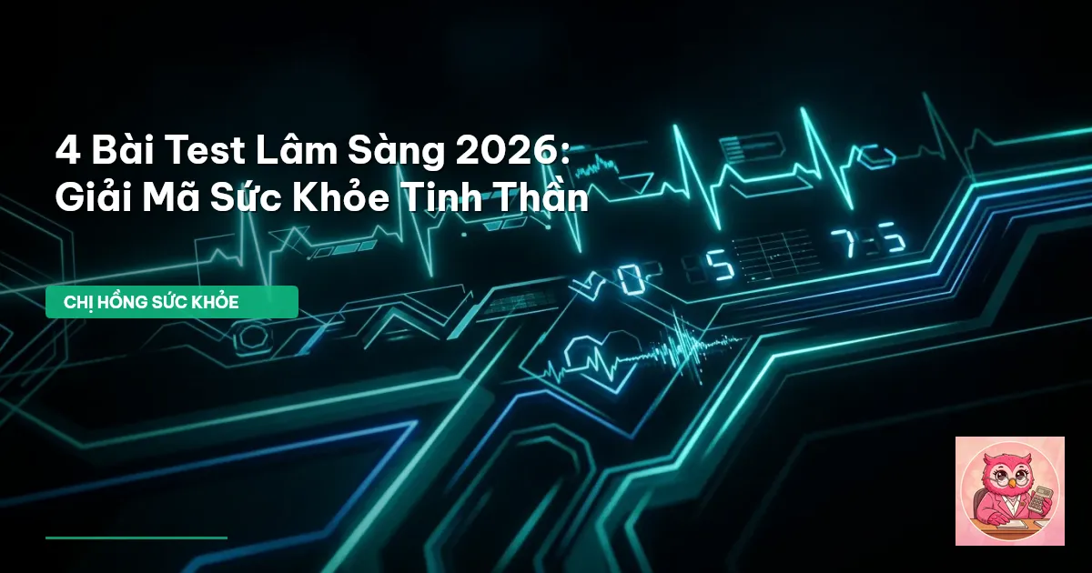4 bài test lâm sàng