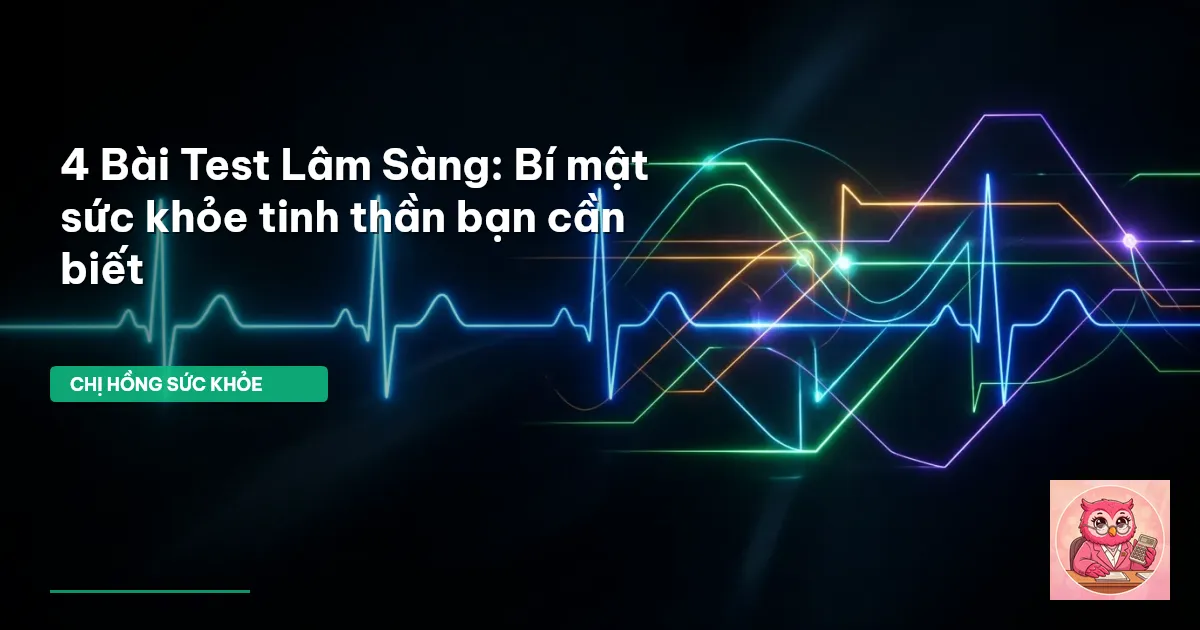 4 bài test lâm sàng