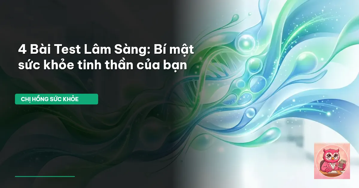 4 bài test lâm sàng