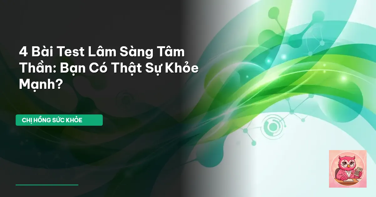 sức khỏe tâm thần