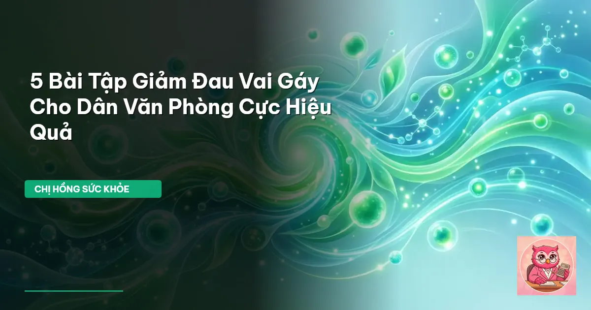 đau vai gáy