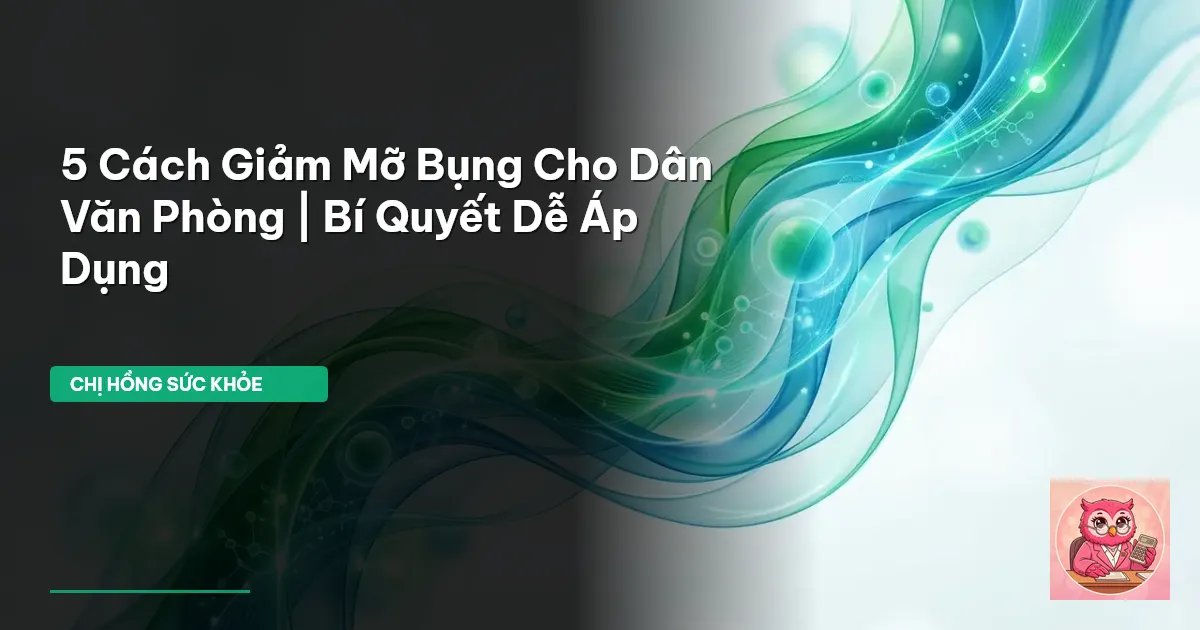 giảm mỡ bụng