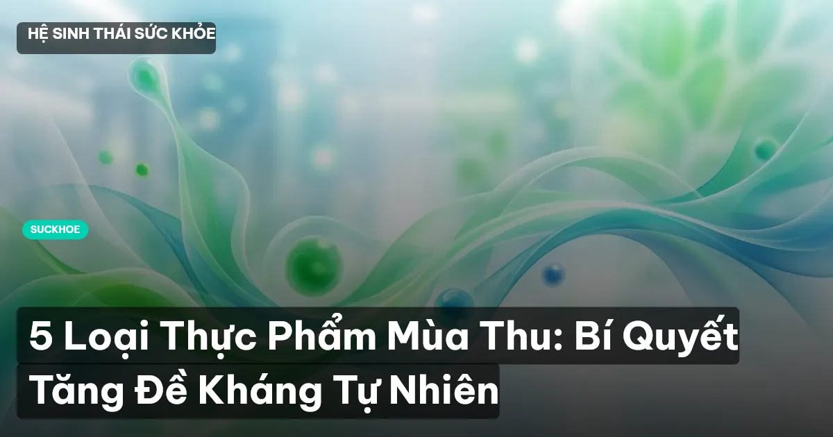 thực phẩm mùa thu