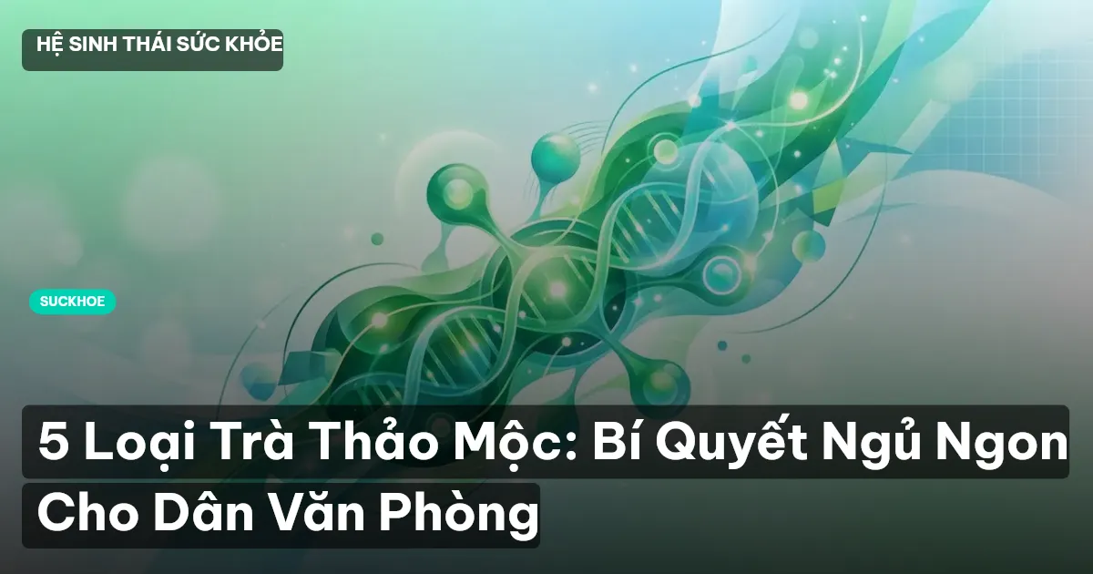 5 Loại Trà Thảo Mộc: Bí Quyết Ngủ Ngon Cho Dân Văn Phòng