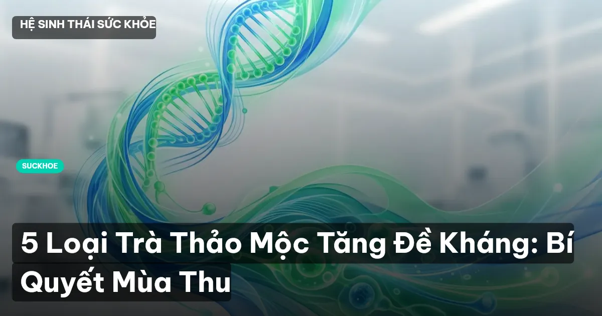 5 Loại Trà Thảo Mộc Tăng Đề Kháng: Bí Quyết Mùa Thu