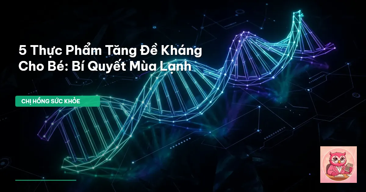 tăng đề kháng cho bé