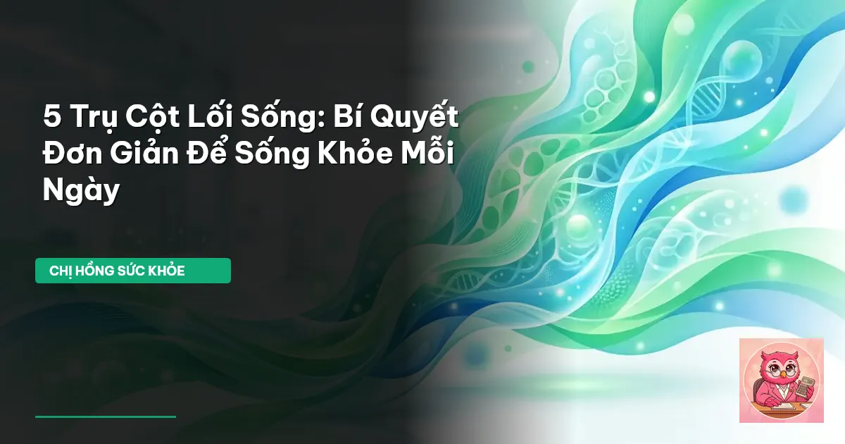 5 trụ cột lối sống