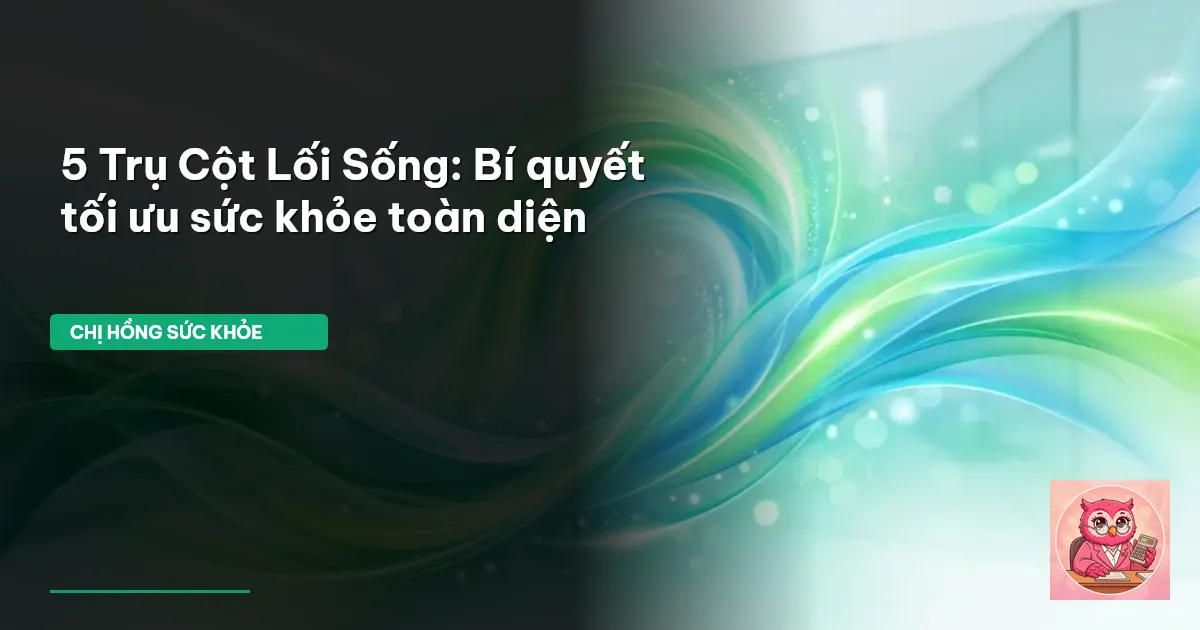 5 trụ cột lối sống
